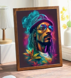 Diamond Painting  Hip-Hop-Rapper